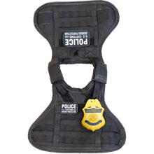 Load image into Gallery viewer, GB2-002 CBP Officer OFO Field Operations Tactical Beverage Bottle or Can Cooler Vest with removable patches perfect gift for Challenge Coin collectors