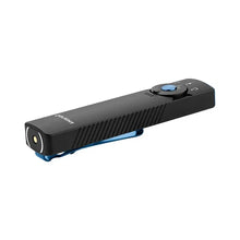 Load image into Gallery viewer, OLIGHT ARKFELDPRO3RBKCWV3 Arkfeld Pro Flat EDC Flashlight with LED Light UV and Laser - Black