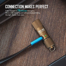 Load image into Gallery viewer, OLIGHT I1R2 EOS Keychain Flashlight Kit - Desert Tan