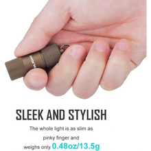 Load image into Gallery viewer, OLIGHT I1R2 EOS Keychain Flashlight Kit - Desert Tan