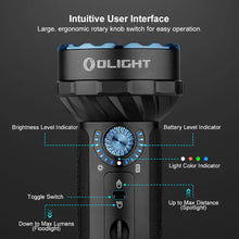 Load image into Gallery viewer, OLIGHT MARAUDERMINIBK Marauder Mini Powerful LED Flashlight With RGB