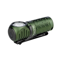 Load image into Gallery viewer, OLIGHT PERUN2MINIODGCW Perun 2 Mini LED Rechargeable Headlamp - OD Green CW(5700K~6700K)