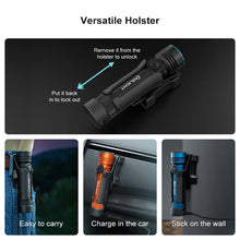 Load image into Gallery viewer, OLIGHT SEEKER4PROODG Seeker 4 Pro High Power Flashlight - OD Green CW(5700~7000K)