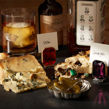 Load image into Gallery viewer, Single gem placecard holder, bright red, set of two