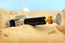 Load image into Gallery viewer, Obi-Wan Lightsaber w/ Stand made with LEGO parts