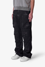 Load image into Gallery viewer, Oil Stretch Cargo Pants - Brown