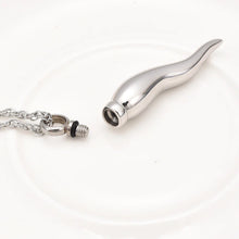 Load image into Gallery viewer, Italian Horn Cremation Necklace