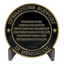 Load image into Gallery viewer, CL10-01 CBP AMO ES OFO OT USBP Border Patrol Field Ops Air Marine Operations Support Challenge Coin
