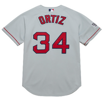 Load image into Gallery viewer, David Ortiz Boston Red Sox 2004 World Series Mitchell &amp; Ness Authentic Jersey