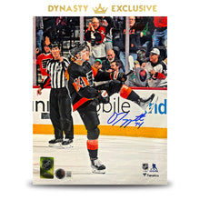 Load image into Gallery viewer, Owen Tippett Goal Celebration Philadelphia Flyers Autographed 11" x 14" Hockey Photo