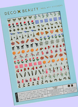 Load image into Gallery viewer, "Picnic (Paris)" Deco Beauty Nail Art Stickers