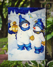 Load image into Gallery viewer, Follow Me Snowman Garden Flag - Outdoor Decorative Yard Flag