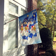 Load image into Gallery viewer, Holiday Delivery Snowman Flag Canvas House Size PJC1014CHF