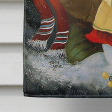 Load image into Gallery viewer, Love at Christmas Snowman Flag Canvas House Size PJC1016CHF