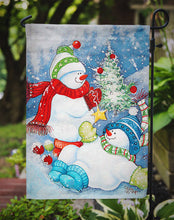 Load image into Gallery viewer, The Teens Celebrate Snowman Garden Flag - Outdoor Decorative Yard Flag