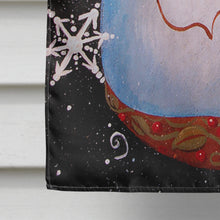 Load image into Gallery viewer, Top Hat Greetings Snowman Flag Canvas House Size PJC1023CHF