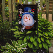 Load image into Gallery viewer, Top Hat Greetings Snowman Garden Flag - Outdoor Decorative Yard Flag PJC1023GF
