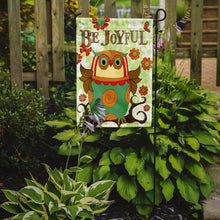 Load image into Gallery viewer, Be Joyful Owl Garden Flag - Outdoor Decorative Yard Flag PJC1028GF