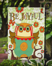 Load image into Gallery viewer, Be Joyful Owl Garden Flag - Outdoor Decorative Yard Flag PJC1028GF