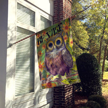 Load image into Gallery viewer, Be Wise Owl Flag Canvas House Size PJC1029CHF