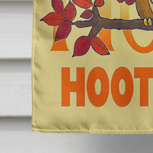 Load image into Gallery viewer, Hooray Hoot Hoot Owl Flag Canvas House Size PJC1030CHF