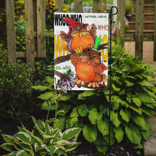 Load image into Gallery viewer, Whoo Who Owl Garden Flag – Decorative Outdoor Yard Flag PJC1032GF