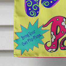 Load image into Gallery viewer, Bring your Own Filp Flops Flag Canvas House Size PJC1035CHF