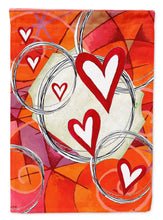 Load image into Gallery viewer, Circle of Love Valentine's Day Flag Canvas House Size PJC1038CHF