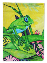 Load image into Gallery viewer, Summer Daze Frog Garden Flag - Outdoor Decorative Yard Flag PJC1042GF
