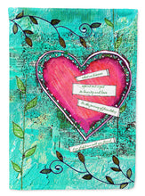 Load image into Gallery viewer, Heartfelt Wish Valentine's Day Flag Canvas House Size PJC1044CHF