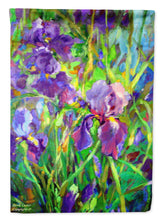 Load image into Gallery viewer, Iris by the Well Flag Canvas House Size PJC1045CHF