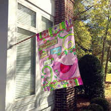 Load image into Gallery viewer, Flower Happiness in Growing Flag Canvas House Size PJC1050CHF