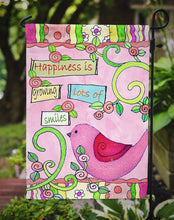 Load image into Gallery viewer, Flower Happiness in Growing Garden Flag - Outdoor Decorative Yard Flag