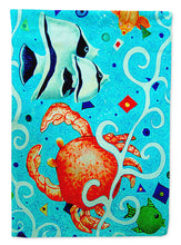 Load image into Gallery viewer, Crabby Crab Garden Flag – Decorative Outdoor Yard Flag PJC1051GF