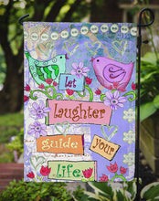 Load image into Gallery viewer, Let Laughter Guide your Life Inspirational Garden Flag - Outdoor Decorative Yard Flag