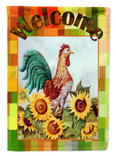 Load image into Gallery viewer, Welcome Rooster Flag Canvas House Size PJC1056CHF