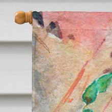 Load image into Gallery viewer, Fence Sitter Chickadee Flag Canvas House Size PJC1059CHF