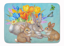 Load image into Gallery viewer, Bunny Family Easter Rabbit Machine Washable Memory Foam Mat PJC1065RUG