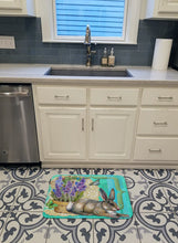 Load image into Gallery viewer, Springtime Easter Rabbit Machine Washable Memory Foam Mat PJC1068RUG
