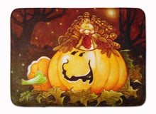 Load image into Gallery viewer, Somebody to Love Pumpkin Halloween Machine Washable Memory Foam Mat PJC1070RUG