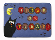 Load image into Gallery viewer, Trick or Treat Kitty Halloween Machine Washable Memory Foam Mat PJC1073RUG