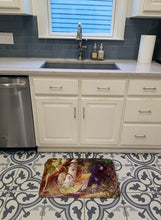 Load image into Gallery viewer, Are you there Mr. Black Bear Machine Washable Memory Foam Mat PJC1074RUG