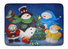 Load image into Gallery viewer, The Family Gathering Snowman Machine Washable Memory Foam Mat PJC1086RUG