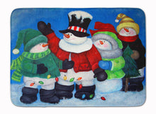 Load image into Gallery viewer, The Light Brigade Snowman Machine Washable Memory Foam Mat PJC1087RUG