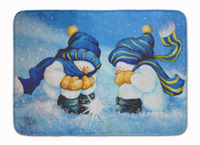 Load image into Gallery viewer, We Believe in Magic Snowman Machine Washable Memory Foam Mat PJC1089RUG