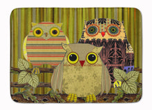Load image into Gallery viewer, Fall Wisdom Owl Machine Washable Memory Foam Mat PJC1091RUG