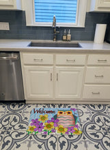 Load image into Gallery viewer, Welcome Owl Machine Washable Memory Foam Mat PJC1095RUG