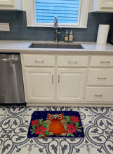Load image into Gallery viewer, Whose Happy Holidays Owl Machine Washable Memory Foam Mat PJC1097RUG