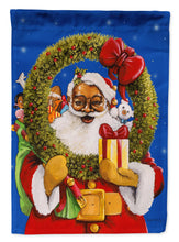 Load image into Gallery viewer, Santa Claus African Santa Flag Canvas House Size PJH3011CHF