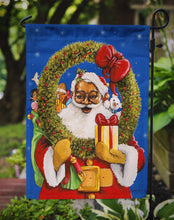 Load image into Gallery viewer, Santa Claus African Santa Garden Flag – Decorative Outdoor Yard Flag PJH3011GF